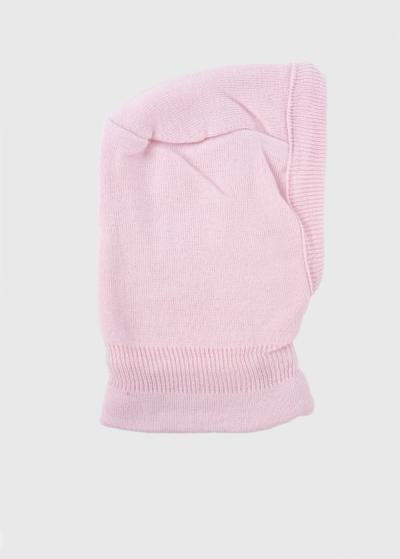 Sally светло-розовая теплая балаклава - back