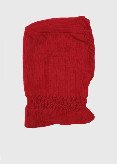 Sally красная теплая балаклава - back