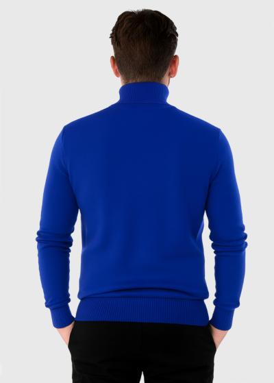 Jul blue men's turtleneck - back