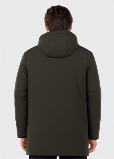 Misha khaki men's jacket - back