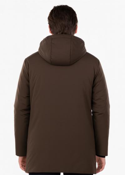 Morgan brown jacket - back