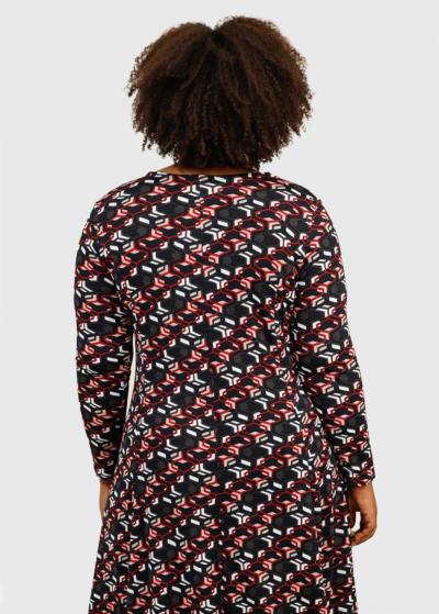 Camilla Plus Size short dress with print - back