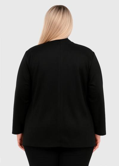 Gaby Plus Size black women's blazer - back