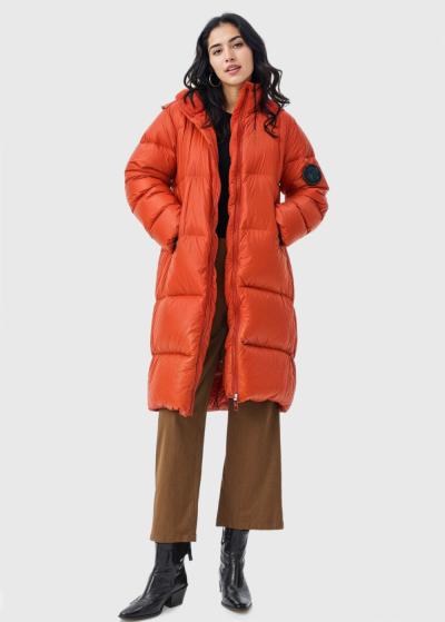 Georgia orange women's jacket  - back