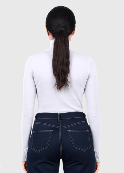 Perla women's turtleneck - back