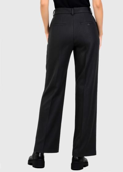 Jackie dark grey women's pants - back