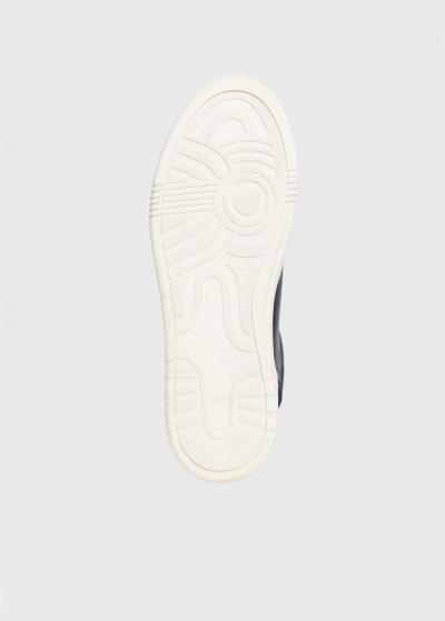 Michio dark blue sneakers - back