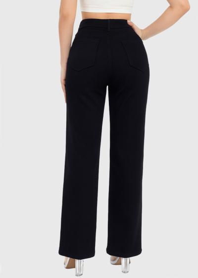 Jose black women's jeans - back