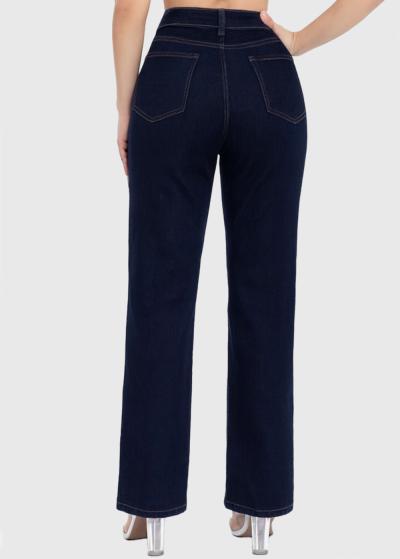 Julia dark blue women's jeans - back