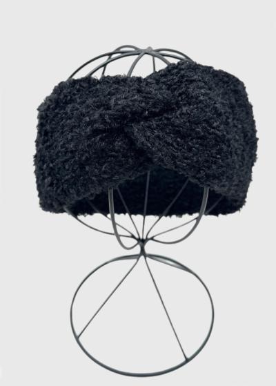 Juli black headband  - back