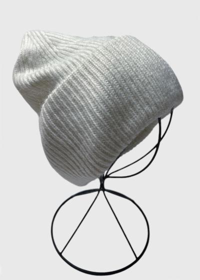 Kitty white knitted hat - back