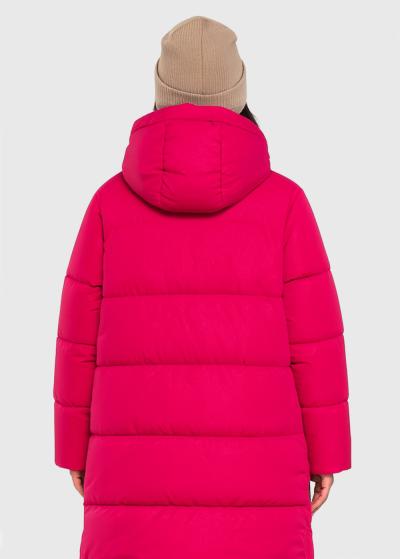 Catalina pink elongated women's jacket  - back