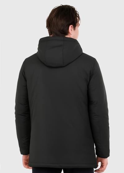 Levent black men's jacket - back