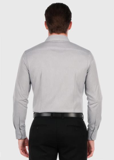Lennart grey long sleeve shirt  - back