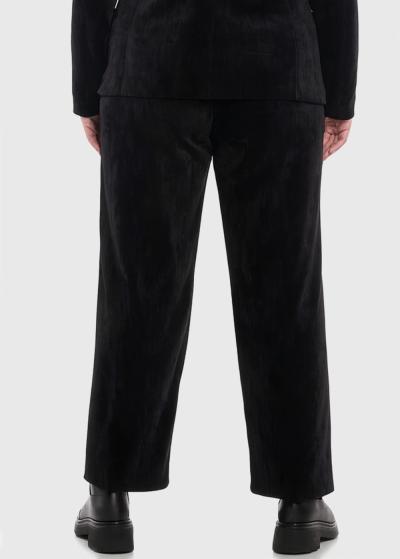 Lou Plus Size black pants - back