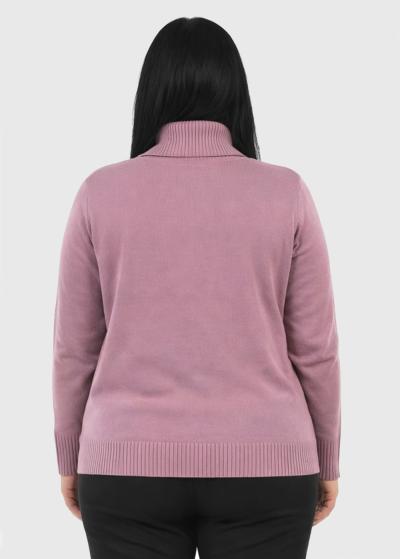 Joa pink high neck sweater - back
