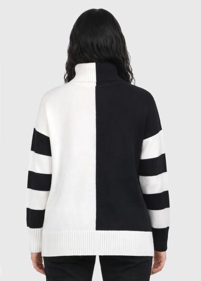 Mag women's high neck sweater - back