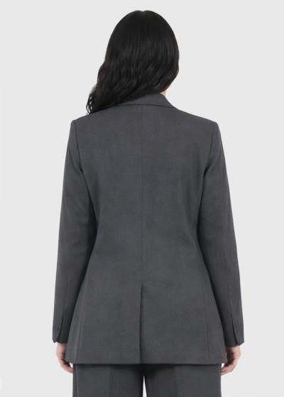 Nat grey women's blazer - back