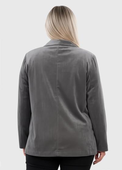 Olivia grey women's shirt - back