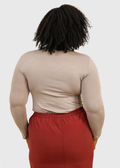 Nicole Plus Size women's turtleneck - back