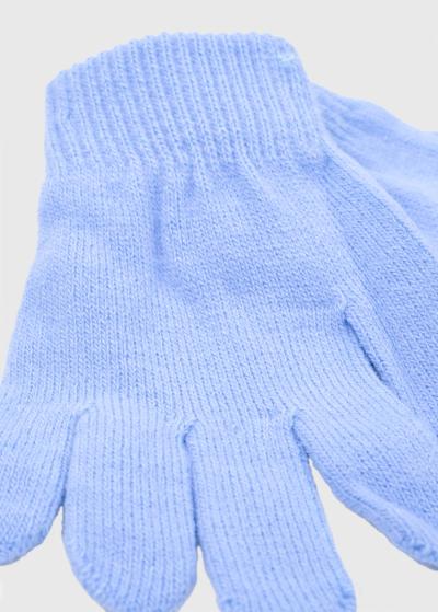 Pam light blue gloves - back