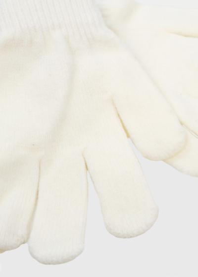 Pam white gloves - back