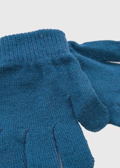 Pam blue gloves - back