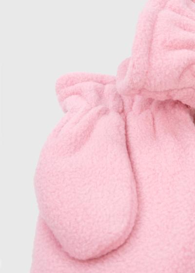 Pammy pink warm gloves - back