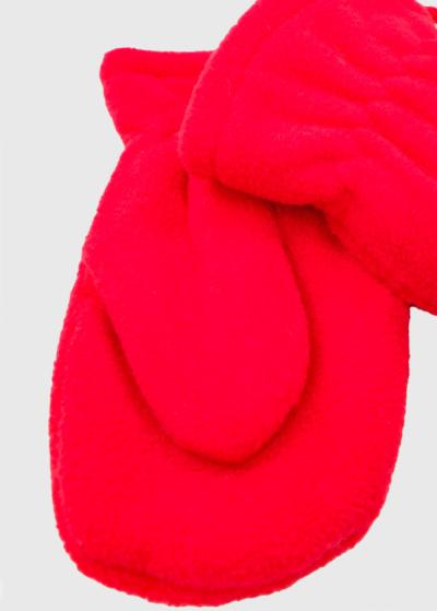 Pammy red warm gloves - back