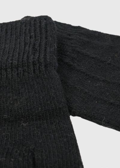 Brandon black gloves - back