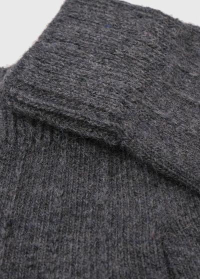 Brandon grey gloves - back