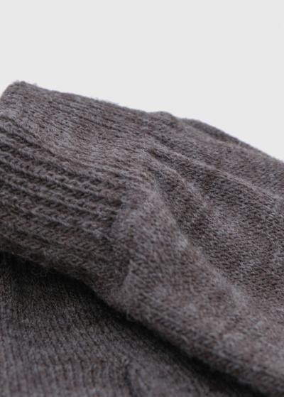 Blaz dark grey gloves - back