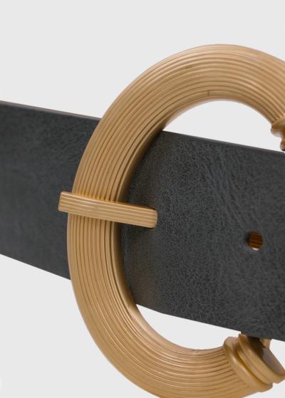 Piper grey women's belt - back