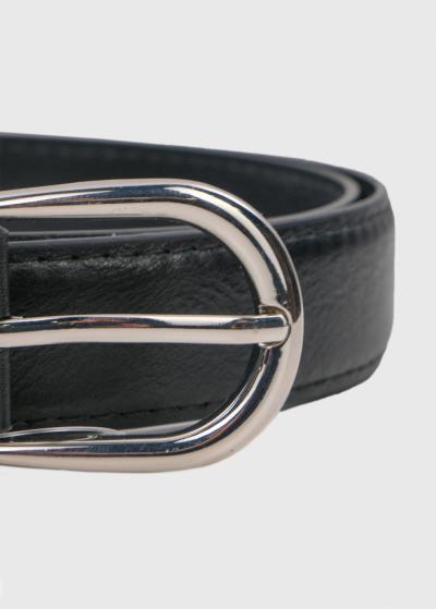 Rachel black women's belt - back