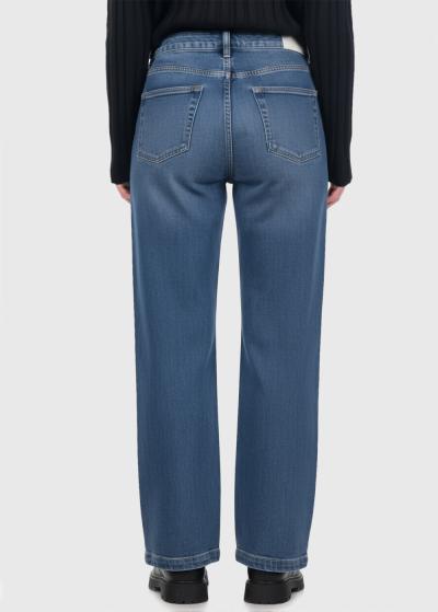 Samantha blue high-rise jeans - back