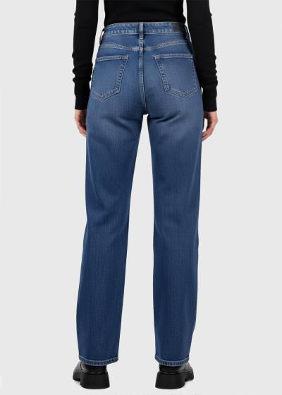 Sammy dark blue high-rise jeans - back