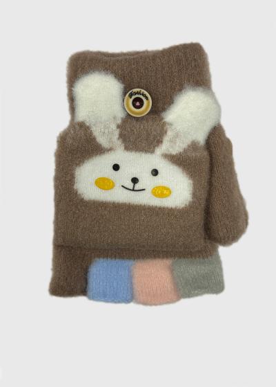 Remy gloves with print - back