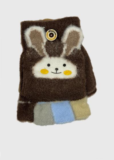 Remy gloves with print - back