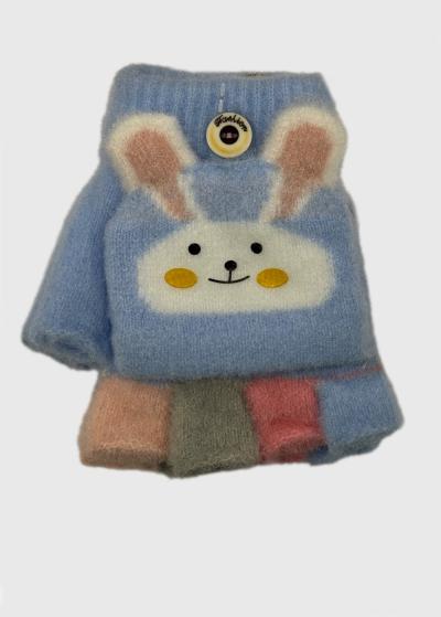 Remy gloves with print - back