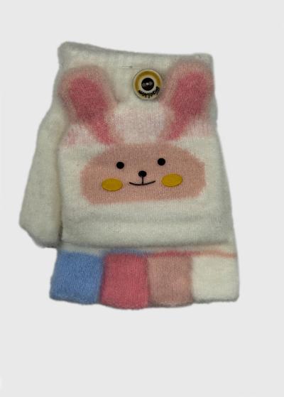 Remy gloves with print - back