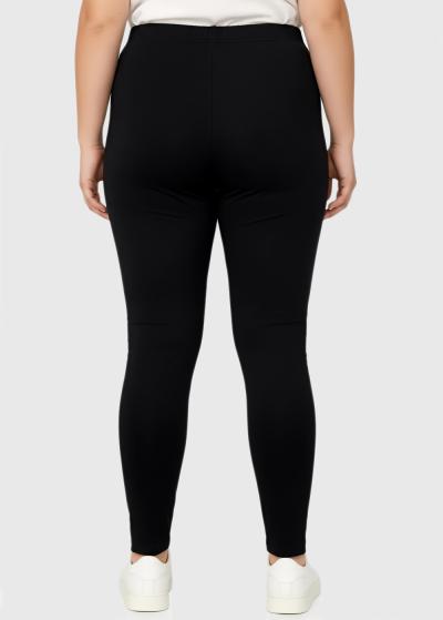 Lean Plus Size black women's leggings - back