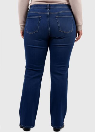 Angie blue women's jeans - back