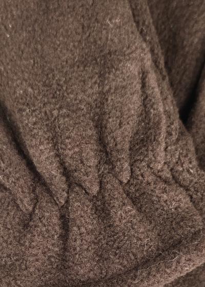 Pammy brown warm gloves - back