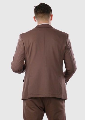 Amatore коричневый мужской пиджак - back