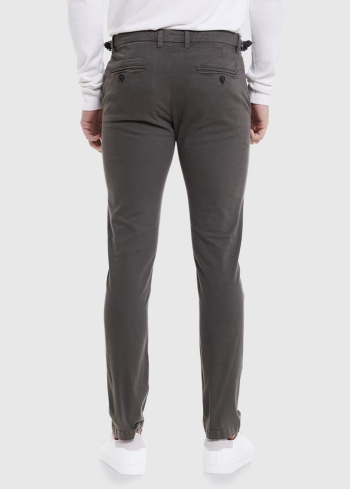 Pietro khaki men's pants - back