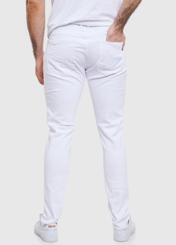 Victor Skinny Fit white men's jeans - back