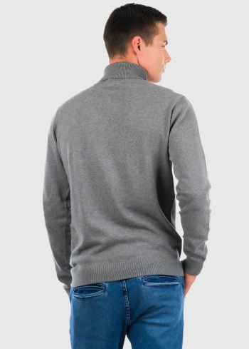 Flavio pelēka vīriešu bītlene - back
