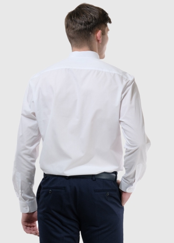Rufino Regular Fit white men's shirt - back