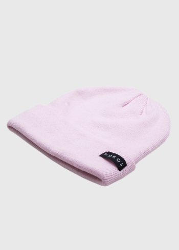 Romina pink hat with logo - back
