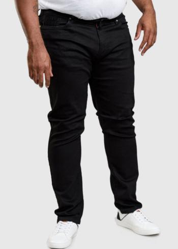 Isacco Regular Fit черные мужские джинсы Большого Размера - back